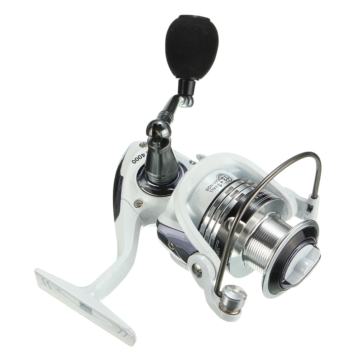 HC 5+1BB Full Metal Sport Spinning Fishing Reel Automatic Foldable Handle 5.2:1 