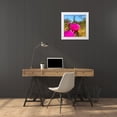 thumbnail image 3 of Popcorn 15x15 White Modern Wood Framed Museum Art Print Titled - Hedgehog Boom II, 3 of 4