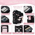thumbnail image 3 of Gynky School Backpack School Bookbag for Middle School Students Book Bag for Elementary Primary Kawaii Backpack, Black, 3 of 9