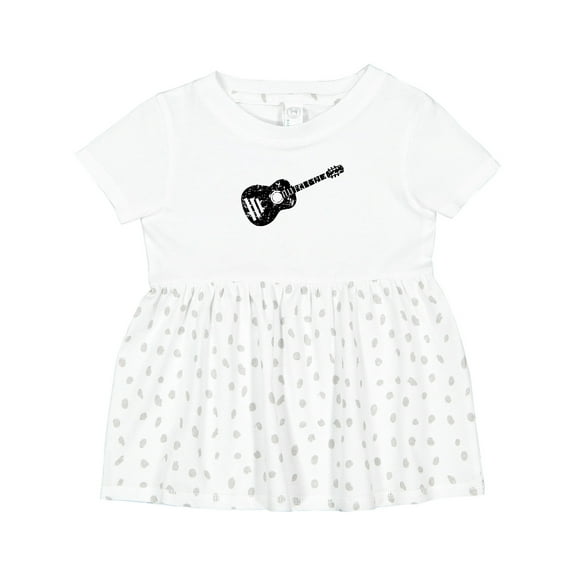 Inktastic Grunge Guitar Girls Baby Dress
