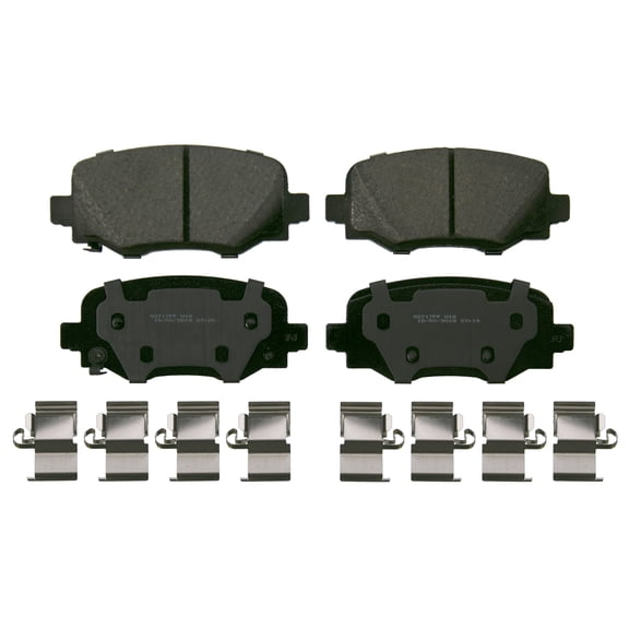 Wagner QuickStop ZD1809 Ceramic Disc Brake Pad Set Fits select: 2015-2023 JEEP RENEGADE, 2016-2020 FIAT 500X