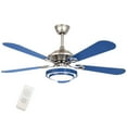 thumbnail image 3 of Miumaeov 5 Blades Modern Fan Chandelier Ceiling Fan with Dimmable LED Lights & Remote 3 Colors and 3 Speeds, 3 of 13