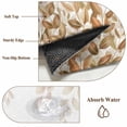 thumbnail image 6 of 2x3 Ft Entryway Area Rug, Eucalyptus Leaves Kitchen Rug Runner Washable Floor Mat, Spring Plants Country Yellow Non Slip Indoor Door Mat Throw Carpet for Bathroom Living Room Bedroom, 6 of 8