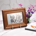 thumbnail image 5 of Uxcell 6 Inch Plate Stands for Display, Iron Easel Holder Silver Tone for Picture Frame 2 Pack, 5 of 5