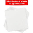 thumbnail image 4 of 16 Pack- Sole Protector Stickers for High Heel Shoes - Clear 3M CL Christian Louboutin Red Bottoms - Compatible for All Heels - 16 Sheets for 8 Pair of Shoes - 5X5 INCH Sheets, 4 of 7