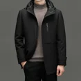 thumbnail image 3 of Chaqueta de plumón para hombre, forro de sombrero extraíble, ropa de diseñador para tres usos, chaqueta de invierno de plumón de pato para hombre, abrigo para hombre, 3 of 4