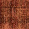 thumbnail image 1 of Ahgly Company Machine Washable Indoor Square Abstract Orange Modern Area Rugs, 8' Square, 1 of 4