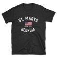 thumbnail image 1 of St. Marys Georgia Patriot Men's Cotton T-Shirt, 1 of 1