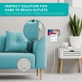 iHome Power Reach Wall Mounting Multi Plug Outlet Extender