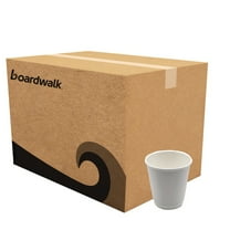 10 oz. Double-Walled Paper Hot Cups - White (500/Carton)