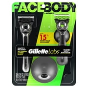 GilletteLabs Razor Duo Pack, GilletteLabs Face Razor and Body + Intimate Razor