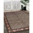 thumbnail image 3 of Ahgly Company Machine Washable Indoor Rectangle Traditional Night Red Area Rugs, 3' x 5', 3 of 7