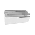thumbnail image 3 of Organizador de huevos para refrigerador, dispensador de huevos con ruedas automáticas, doble capa, ligero. Blanco, 3 of 9