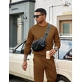 thumbnail image 4 of COOFANDY Men's Tracksuit 2 Piece Sweatsuit Set Long Sleeve Pullover Athletic Suit For Sports Casual Fitness Jogging, 4 of 11