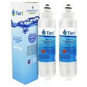 Tier1 ADQ73613401 Refrigerator Water Filter 2-pk | Replacement for LG LT800P, ADQ73613402, Kenmore 9490, 46-9490, 469490, ADQ73613408, DWF-35, Fridge Filter
