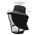 thumbnail image 6 of Mosquito Head Net Hat for Men Women Sun Protection Fishing Hat with Veil Mesh Protects from Insect for Hiking Outdoor Activities, 6 of 8