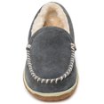 thumbnail image 2 of Zapatillas Minnetonka Tempe Mocasín para mujer, color gris, talla 5, 2 of 8
