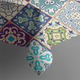 thumbnail image 4 of Rectangle Waterproof Tablecloth 60×120 Inch, Moroccan Print Wallpaper Reusable Indoor/Outdoor Durable Table Cover for Party Kitchen Dinner Room Decor, 4 of 6