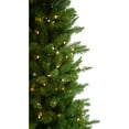 thumbnail image 5 of Christmas Time 7.5-Ft Prelit Winter Wonderland Slim Green Christmas Tree with EZ Connect Clear Smart Lights and Metal Stand, 5 of 6
