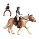 thumbnail image 3 of Figura de acción de caballo, modelo Animal con silla de montar, ornamento decorativo en miniatura de PVC, juguete educativo, estatua de vida silvestre Estilo C, 3 of 8