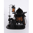 thumbnail image 2 of Karen Didion Lighted Spooky Story Teller Witch Figurine Polyresin, 2 of 4