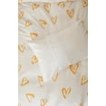 thumbnail image 2 of Bouclair Yellow Hearty Duvet Cover Set Twin, 2 of 7