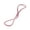 Pink 15LB, variant on MOMOJIA Fitness Resistance Band Arm Back Shoulder Exercise Elastic Rope Training Device