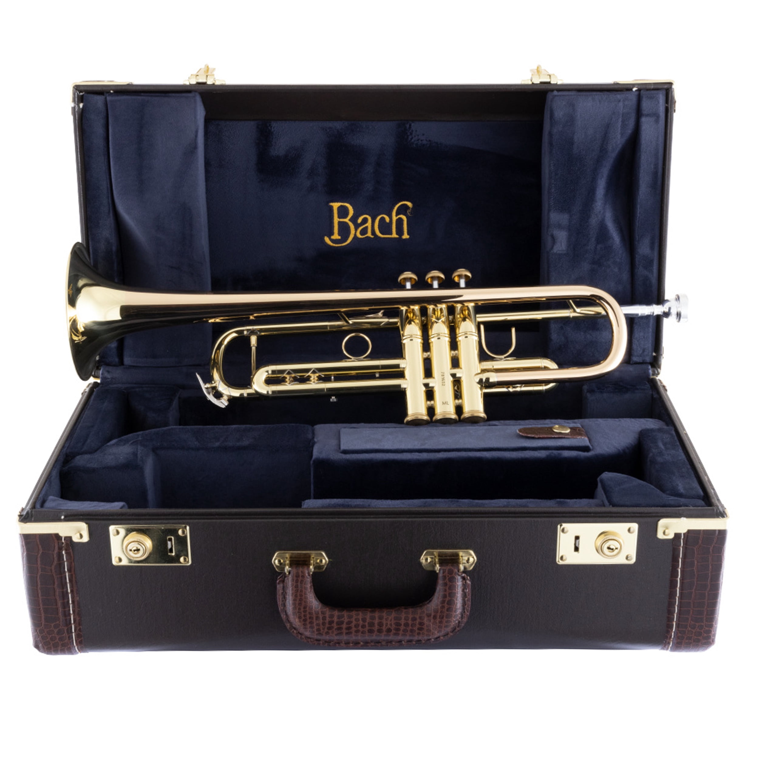 Bach 170 Stradivarius 43 Bell Series Professional Bb Trumpet Lacquer Yellow Brass Bell