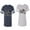 Men Navy / Women Heather, variant on New Mr Mrs Matching Couple Cotton Jerseys (Men Navy / Women Green) (Men XXL / Women XXL)