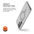 thumbnail image 6 of UAG Samsung Galaxy S25 Ultra Case 6.8" Plyo Pro - Compatible with Magnetic Charging Transparent Rugged Military Drop Tested Protective Cover, Ice/Silver, 6 of 9