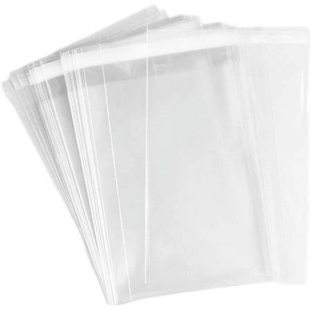 100 Pcs 2" x 2" Clear Flat Cello/Cellophane Bags Good for Candies, Cookies, Bakery Goods, Soap, Other Goodie Treats