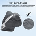thumbnail image 4 of AMANSSE Mens Walking Shoes Lightweight Breathable Athletic Gym Workout Training Non Slip Fashionable Tennis Shoes Dark Grey Size 12, 4 of 6