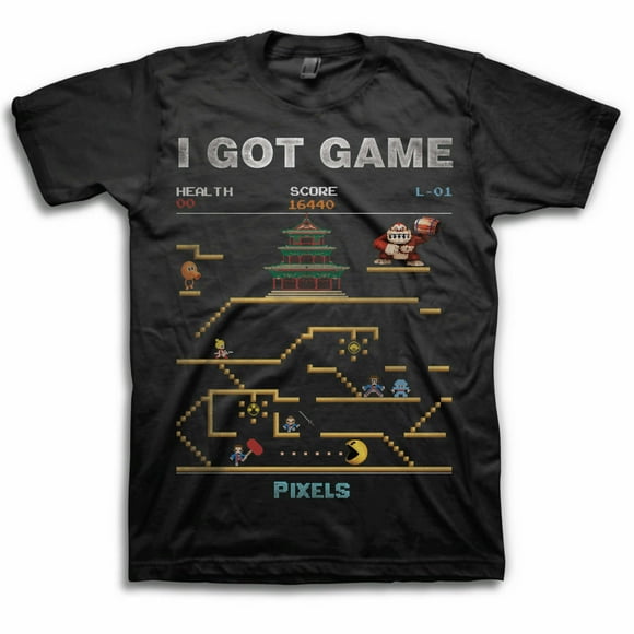 Pixels I Got Game Logo T-Shirt | 2XL