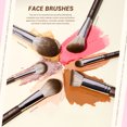 thumbnail image 4 of Jessup Makeup Brushes Set 15pcs Brown Make up Brushes Set Professional Premium Synthetic Foundation Eyebrow Concealer Blush Eyeshadow Contour Eyeliner Powder Blending Highlighter Brush, T498, 4 of 6