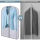 thumbnail image 4 of 1-10 piezas de funda antipolvo para ropa, bolsa para colgar ropa, funda para traje impermeable transparente para el hogar, funda antipolvo envolvente y lavable, 4 of 5