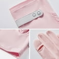 thumbnail image 3 of Guantes de protección solar para mujer, para verano, ciclismo, conducción, antideslizantes, ligeros, transpirables, para exteriores, guantes de protección solar para mujer, 3 of 4