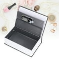 thumbnail image 3 of Book Shaped Password Lock Safe Stylish Book Cover for Home Security Safe Accessories, 3 of 7
