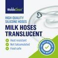 thumbnail image 2 of Juego de Mangueras de Leche WoldoClean para Máquinas de Café Jura, 2 of 7