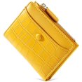 thumbnail image 1 of Women's Small Wallet Fashion Stone Pattern Girls Wallet (Yellow), 1 of 5