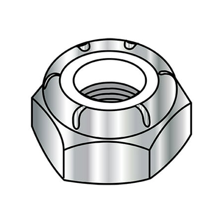 

6-32 NTM Thin Pattern Nylon Insert Hex Lock Nut 18 8 Stainless Steel (Pack Qty 2 000) BC-06NST188
