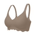 thumbnail image 4 of Women's Seamless Bra Non Supportive Wireless Breathable Comfort Everyday T Shirt Bra, 4 of 5