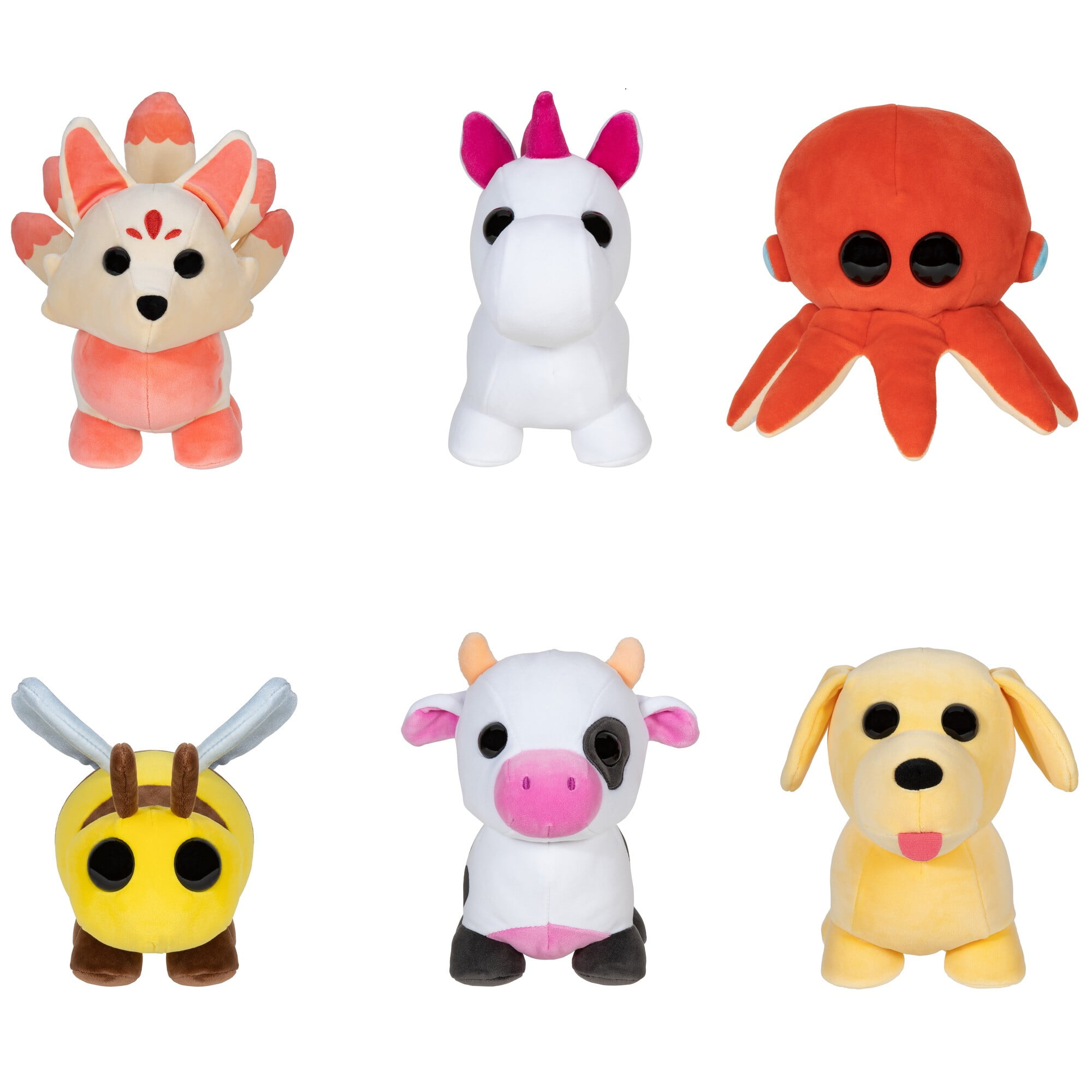 Adopt Me! 8 Collector Plush Pet Octopus, Stuffed Animal Plush Toy