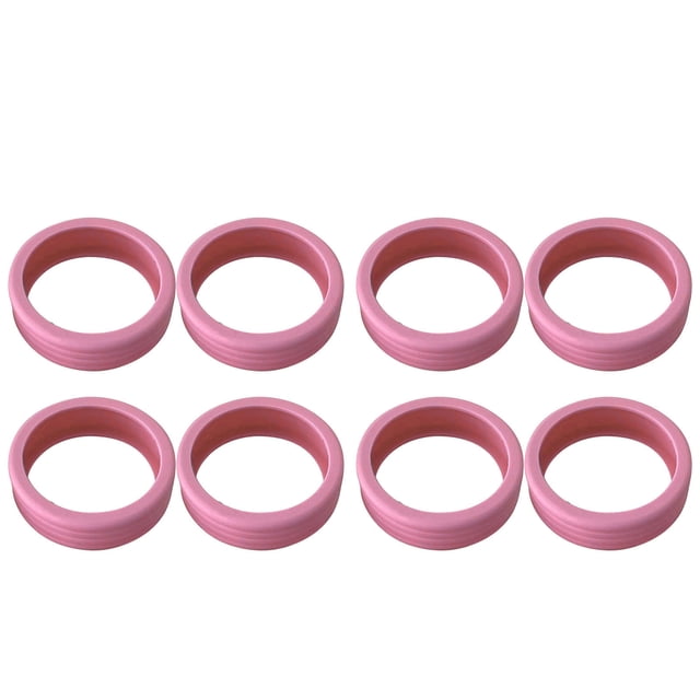 8 Pcs Roues de Valise Housses Réduction de Bruit Absorption des Chocs Protection en Silicone, Protection contre les Rayures, Absorption des Chocs, Réduction de Bruit