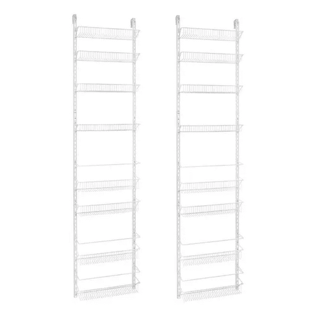 Set 2 Percheros Organizadores Ajustables De 8 Estantes Hogar cocina interiores