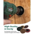 thumbnail image 4 of 150Pcs 2 Inch Sanding Discs, Nylon Surface Conditioning Discs, Quick Change Sanding Disc with a 1/4 Inch Holder for Die Grinder Sanding Disc Surface Polishing, Deburring, Rust Removal, 4 of 7