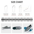 thumbnail image 2 of JENN ARDOR Women's Fashion Sneakers Classic Canvas Shoes Slip On Low Top Lace Up Casual Flats Perforated Lightweight Splicing Zipper Shoes, 2 of 9