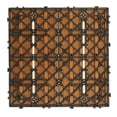 thumbnail image 5 of Pack of 9 Teak Color Decking Tiles - 11.8"x11.8"x0.8" Inch, 5 of 6