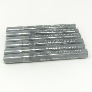 Generic 5/10 Metallic Permanent Markers For Scrapbooking Fabric Silver @  Best Price Online