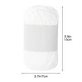 thumbnail image 3 of Axiiglly Milk Cotton Yarn, Silky Breathable Yarn Super Soft Hand-Knitted for Knitting, Crocheting, Crafting, Lightweight Cotton Yarn Solid Color for Sweater, Hat, Socks, Blankets, 3 of 6
