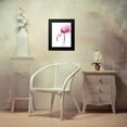 thumbnail image 4 of Shefranov, Olga 12x14 Black Modern Framed Museum Art Print Titled - Flamingo II, 4 of 5